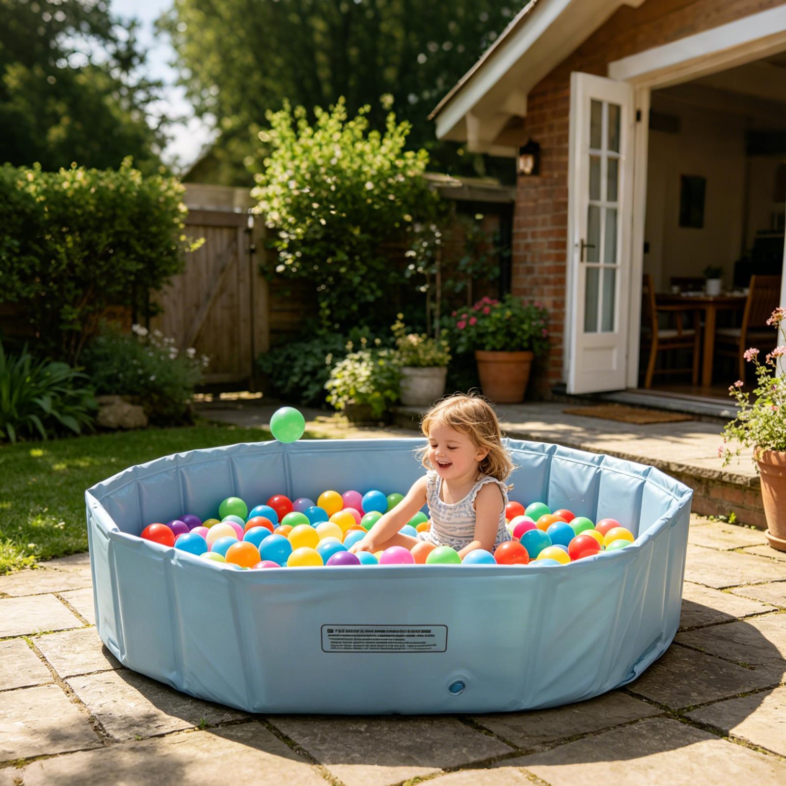 Kids Outdoor Yard - Складной уличный бассейн для домашних животных,