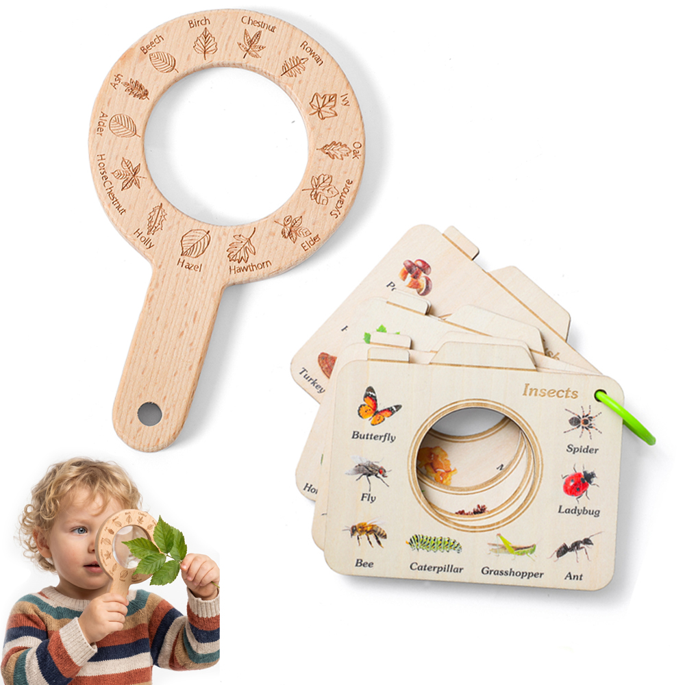 Kids Outdoor Explorer Kit - Деревянный набор для изучения природы в