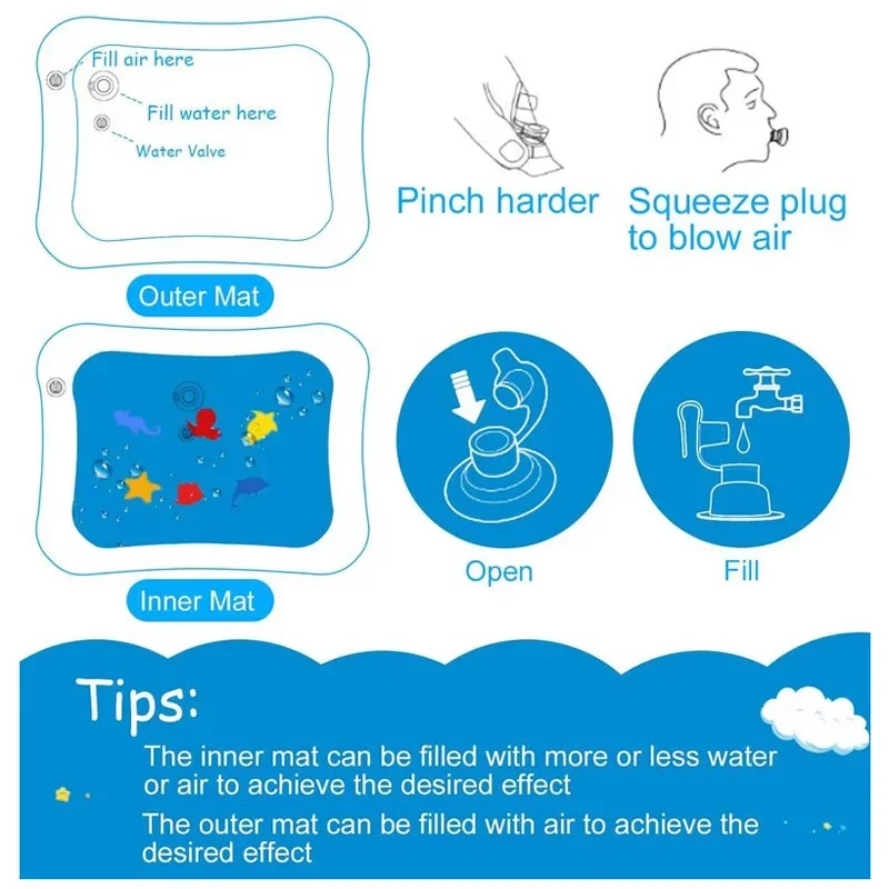 Детский водный коврик для игр, – обзор и цена Slip Slide Water Mat