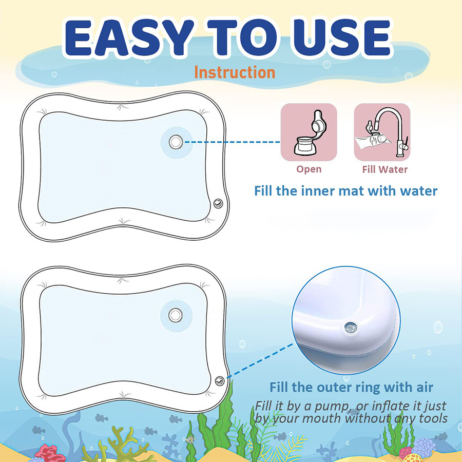 1 шт. надувной игровой коврик  – обзор и цена Slip Slide Water Mat