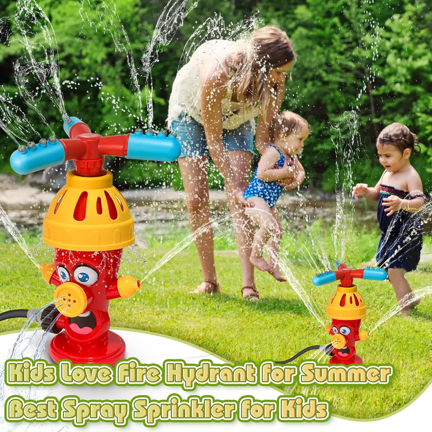 Игрушка-разбрызгиватель для во – обзор и цена Kids Outdoor Yard