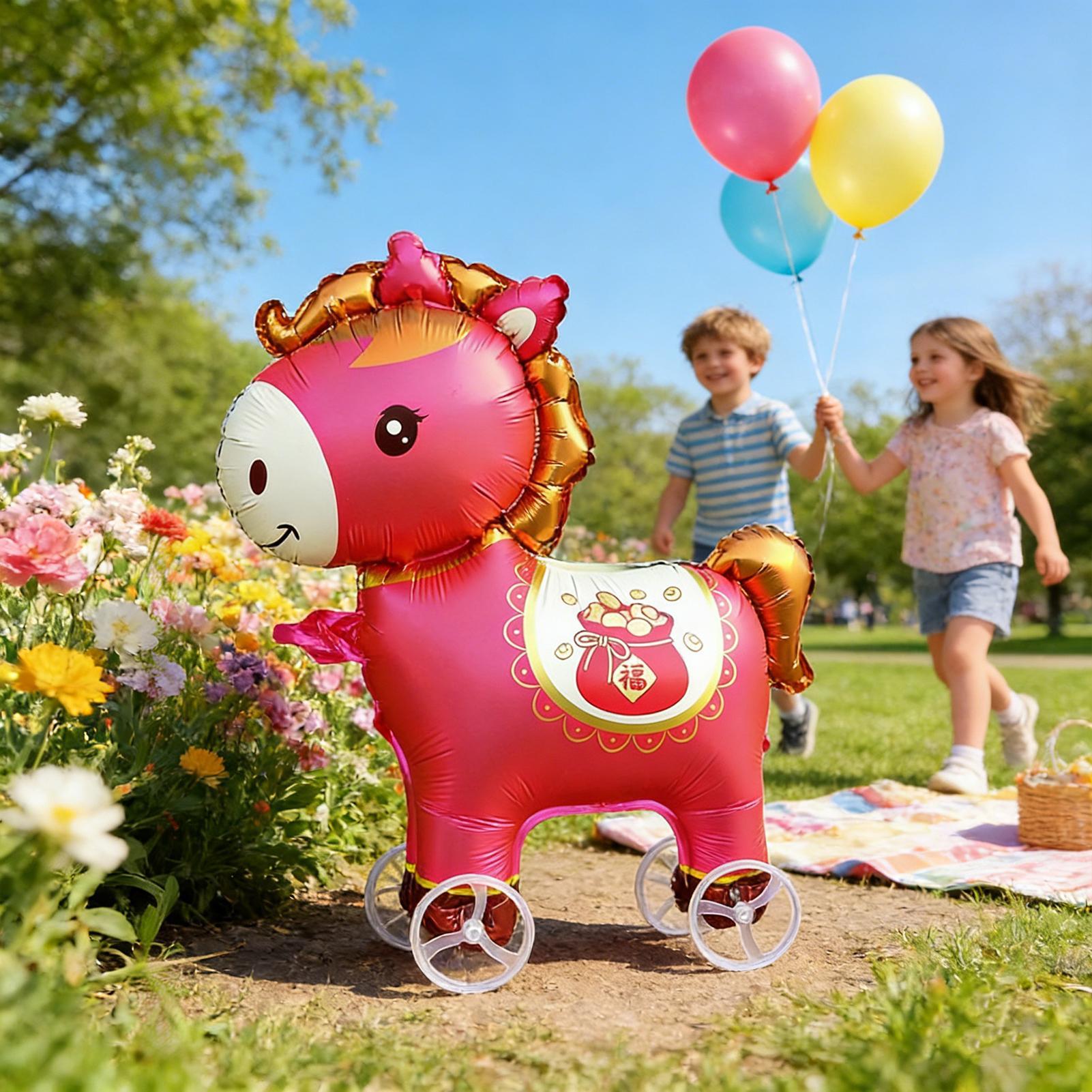 Воздушные шары с лошадьми, над – обзор и цена Kids Outdoor Yard