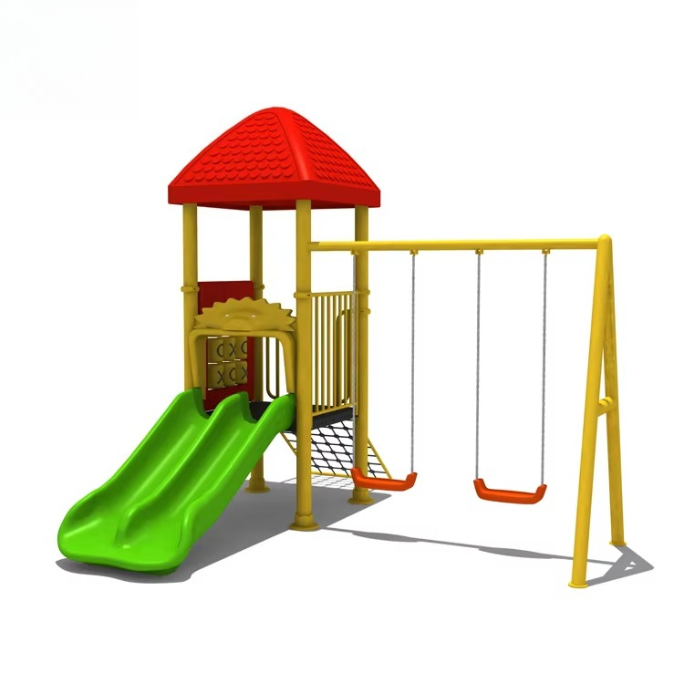 Стальное игровое оборудование, – обзор и цена Kids Outdoor Slide Set
