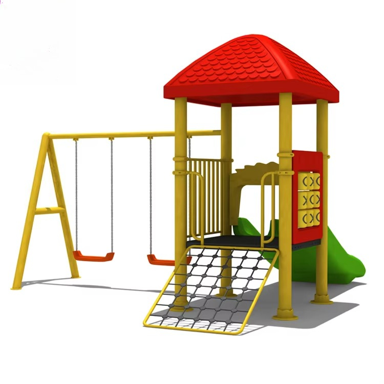 Стальное игровое оборудование, – обзор и цена Kids Outdoor Slide Set