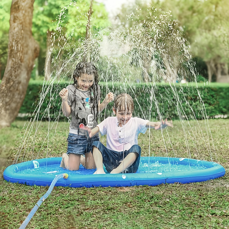 Надувной водный коврик-разбрыз – обзор и цена Slip Slide Water Mat