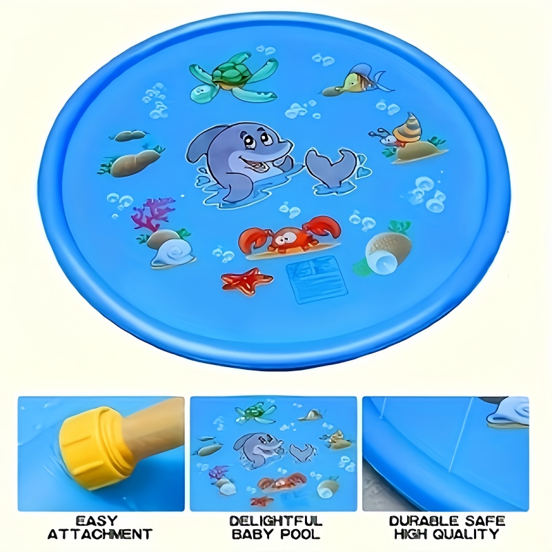 Надувной водный коврик-разбрыз – обзор и цена Slip Slide Water Mat