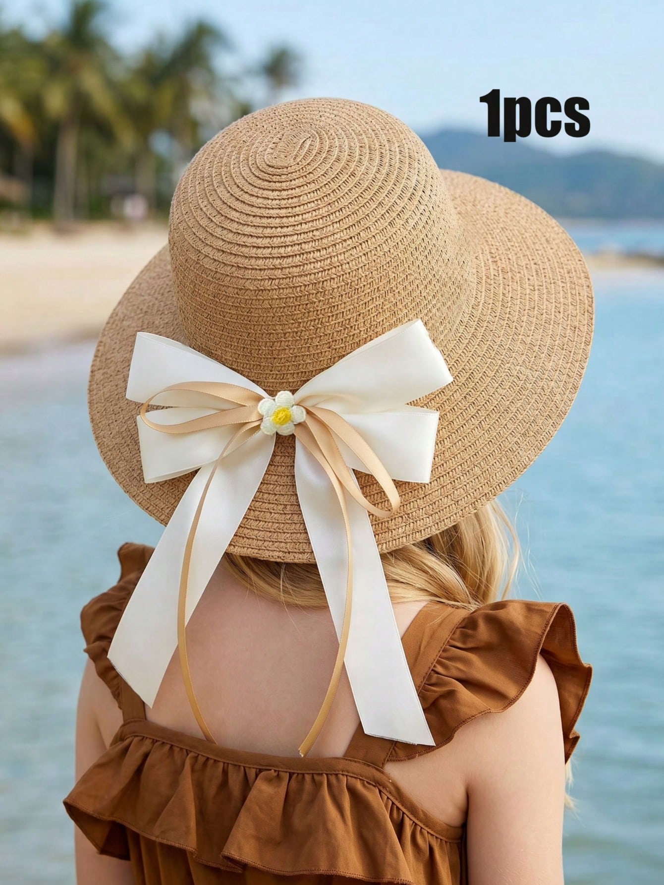 1 шт. Детская соломенная шляпа – обзор и цена Kids Outdoor Hat