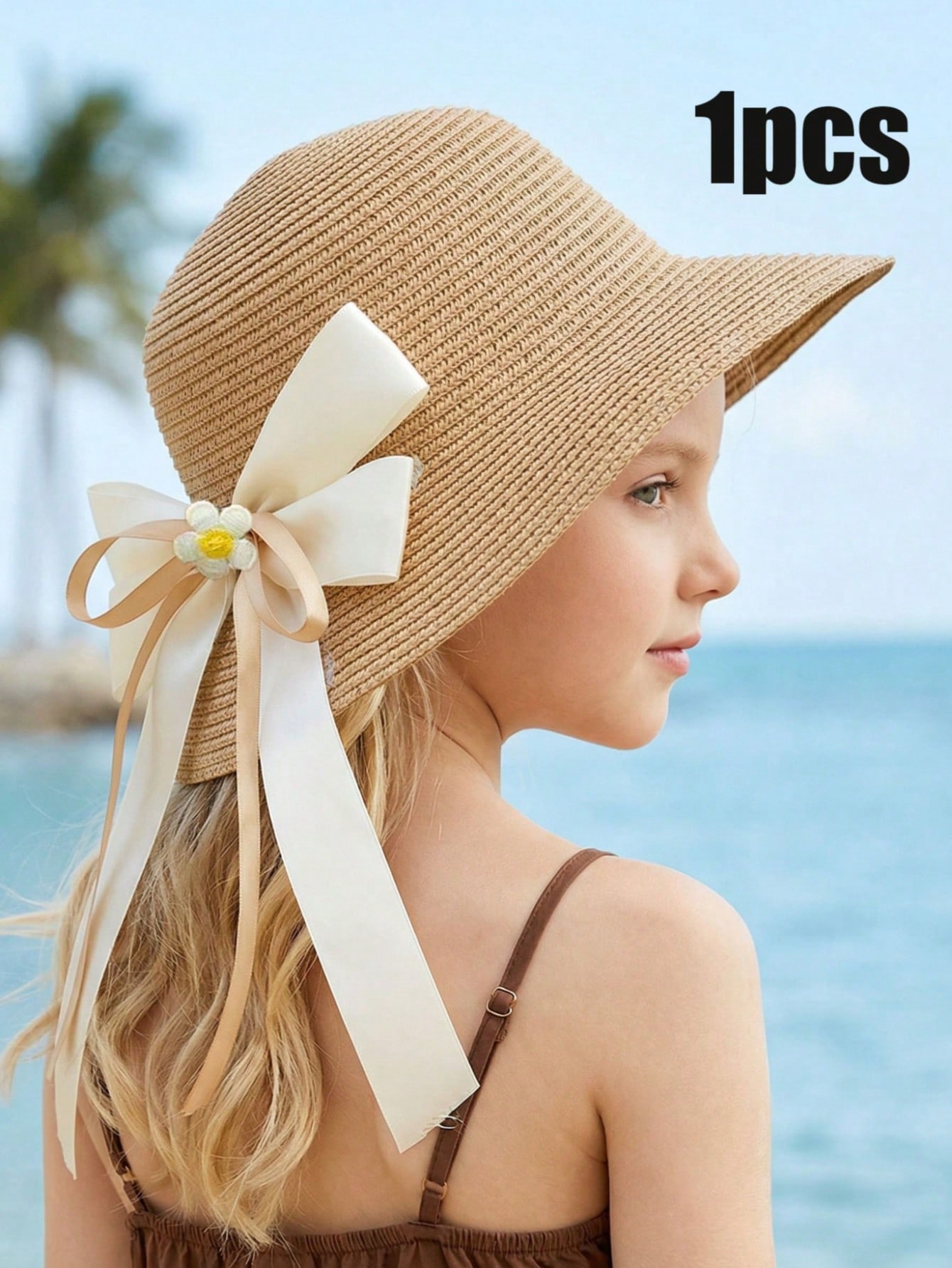 1 шт. Детская соломенная шляпа – обзор и цена Kids Outdoor Hat